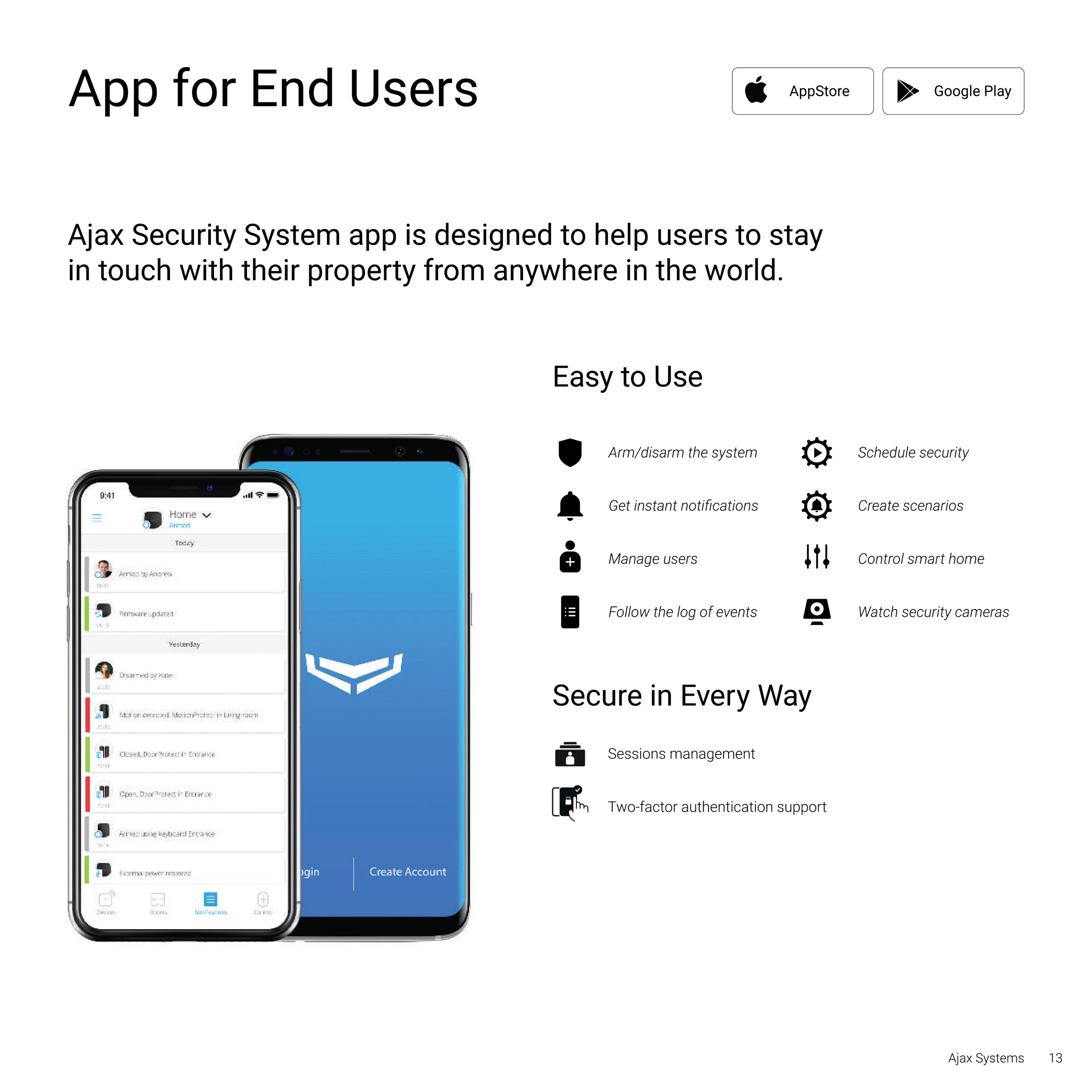 AJAX security system component