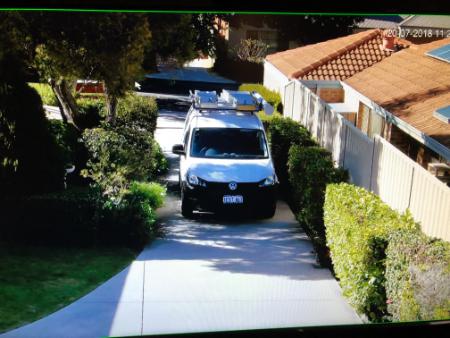 Wireless home security system