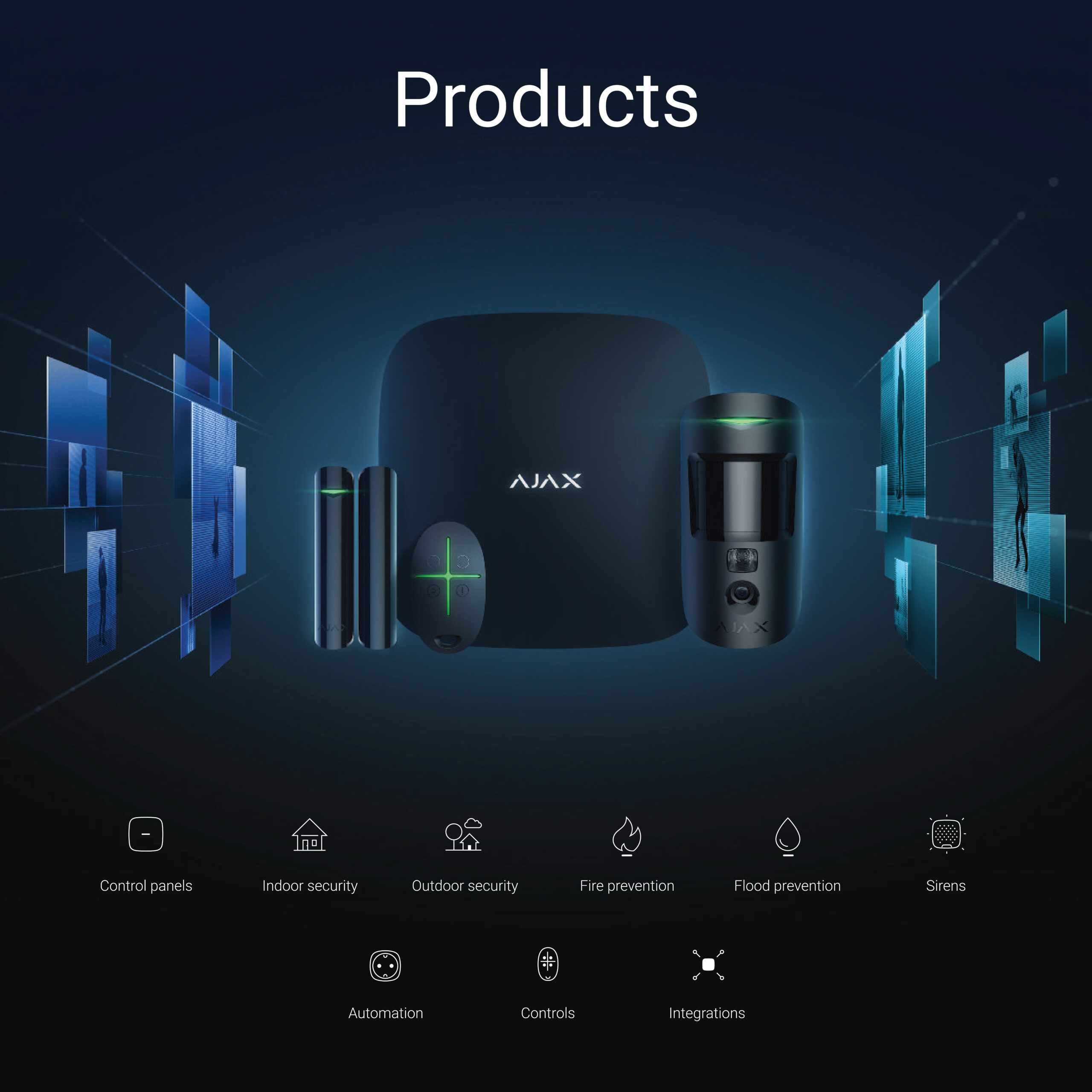 AJAX alarm sensor