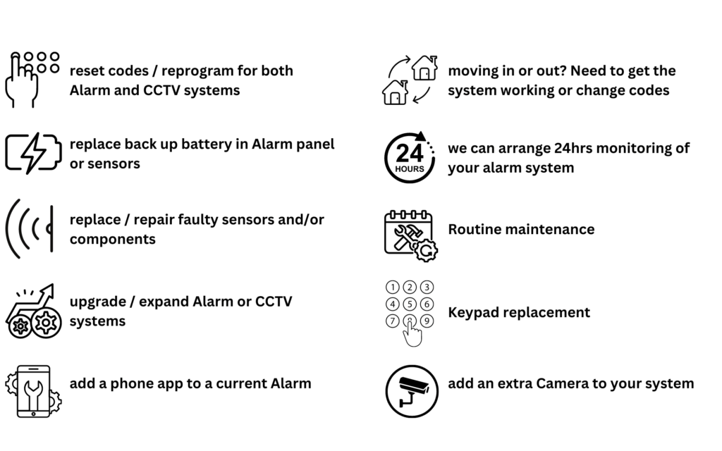 Smart Security service and repair process