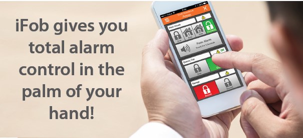 Bosch iFob MyAlarm mobile app