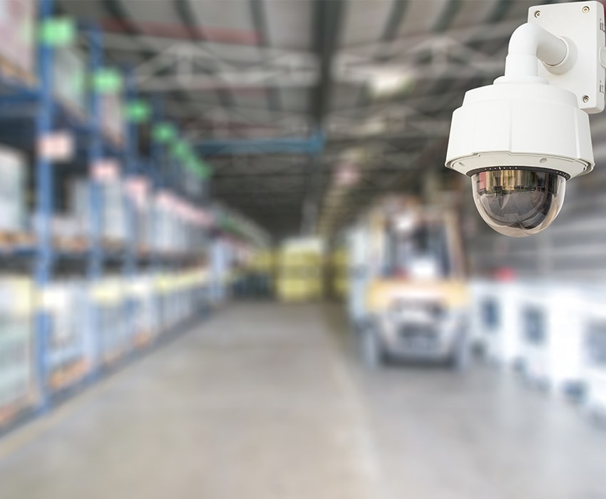 Warehouse surveillance camera